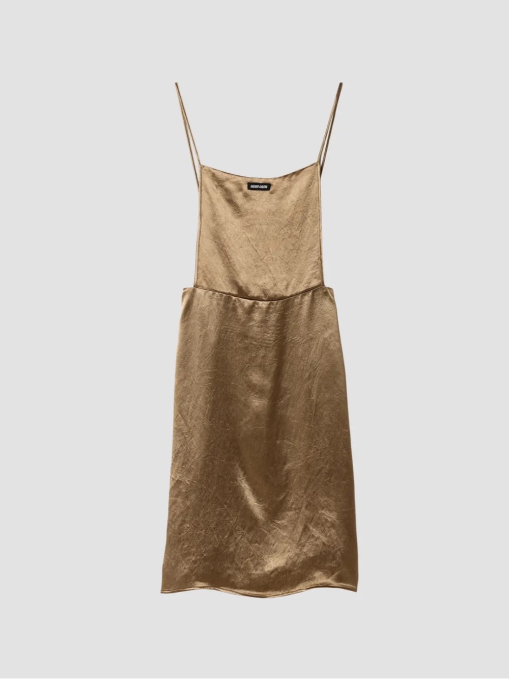 Miu miu satin dress